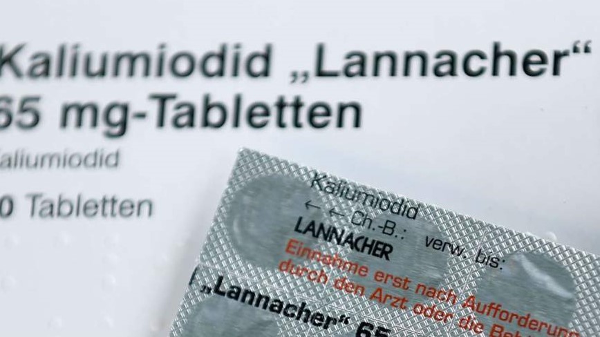 Jod gegen radioaktive Strahlung