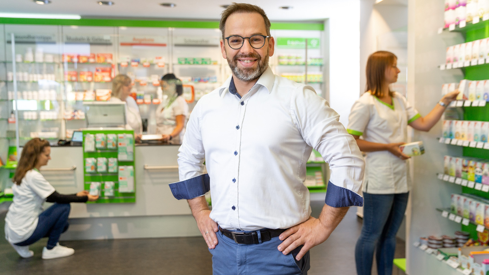 Oliver Hildebrandt und Team